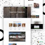 Unaka Forest Products Web Design