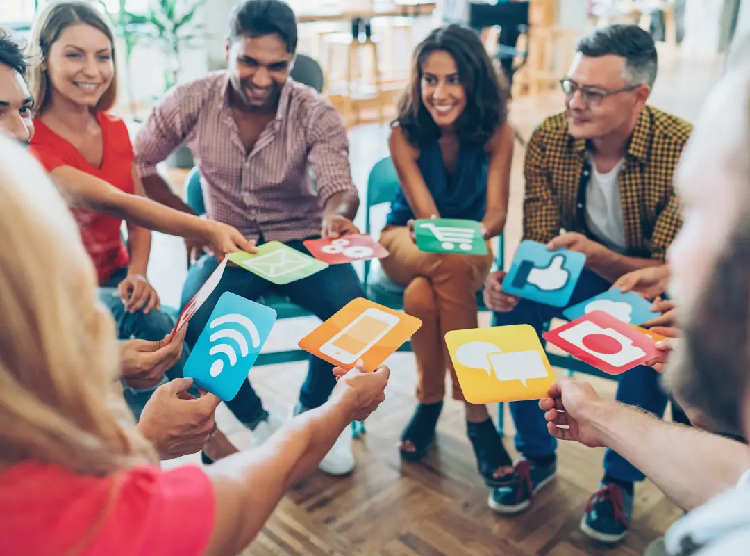 How does social media help build a brand